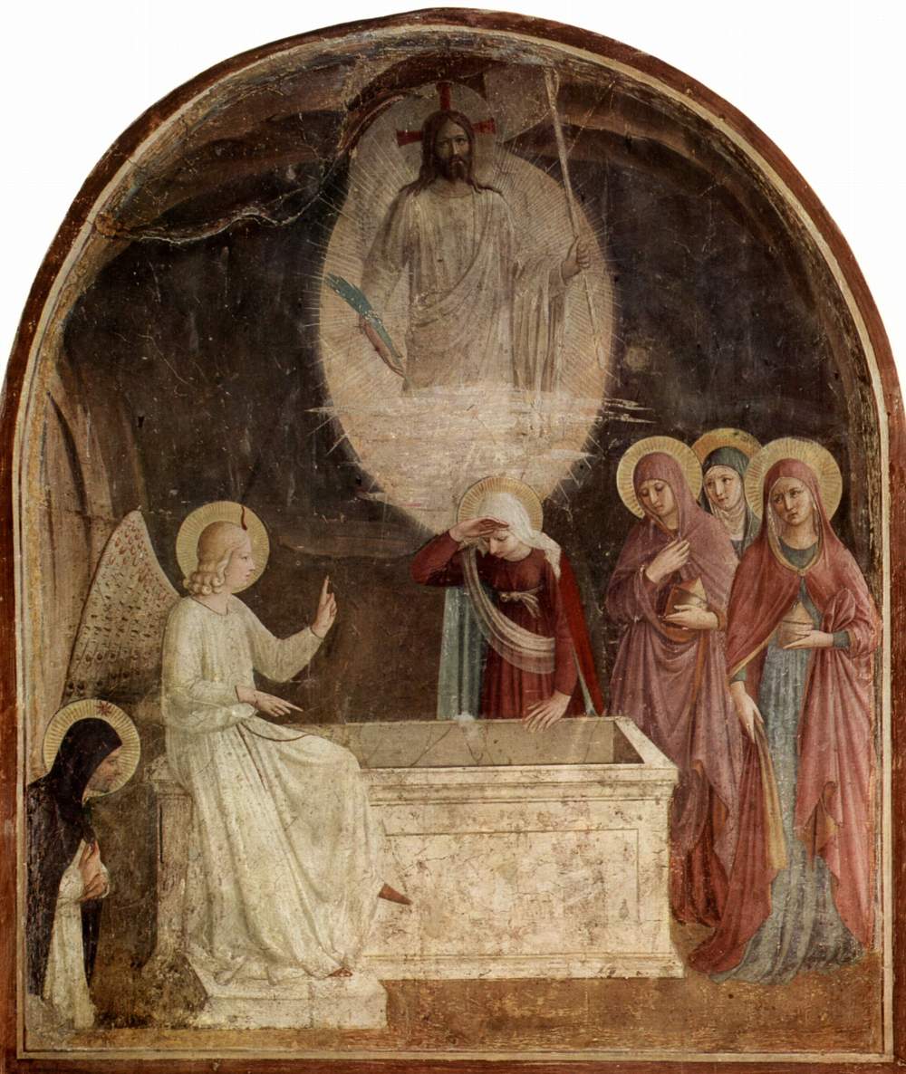 Women at the Empty Tomb--Fra Angelico