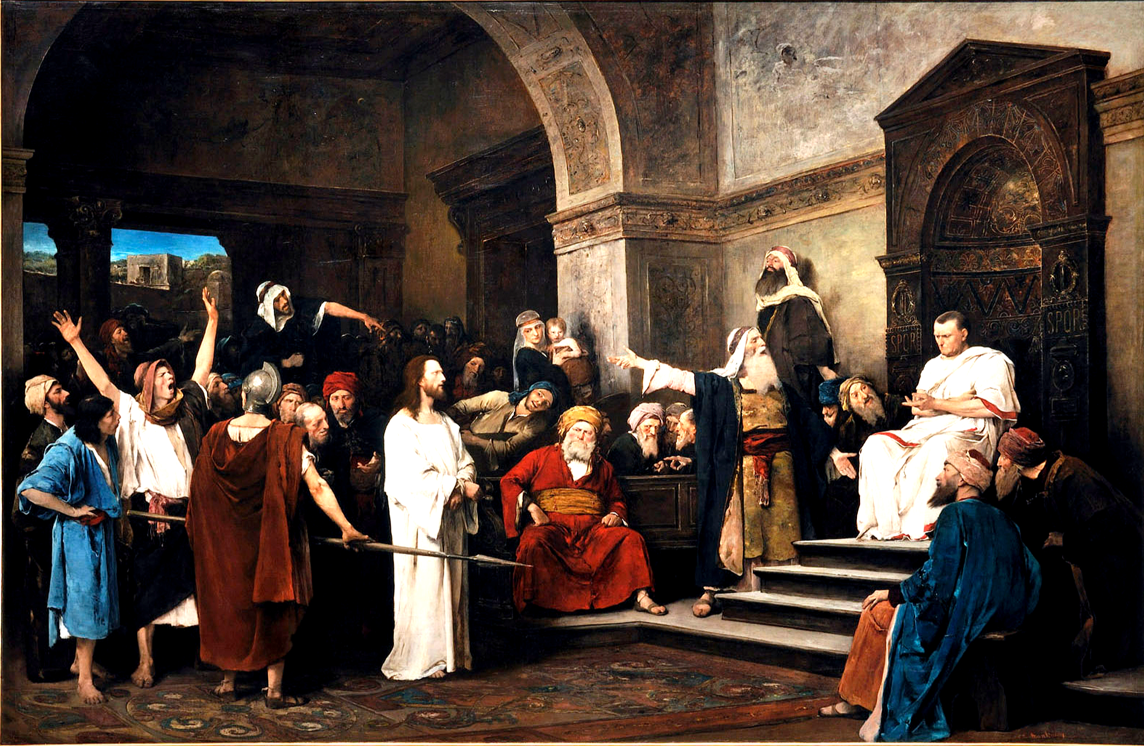 Christ Before Pilate