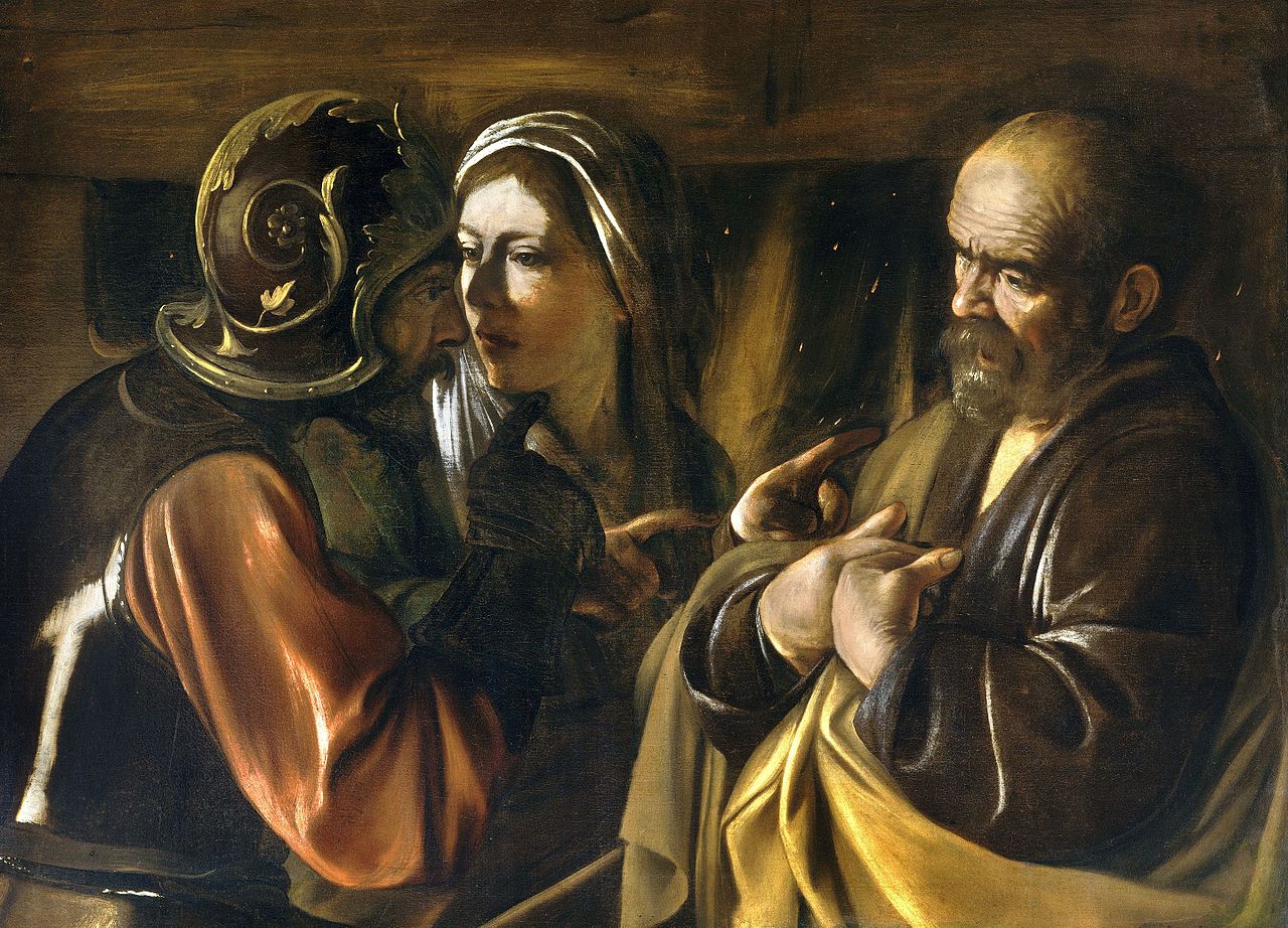 the-denial-of-saint-peter-caravaggio